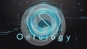 Ontology ONT cryptocurrency symbol