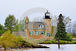 Ontonagon Lighthouse On Lake Superior