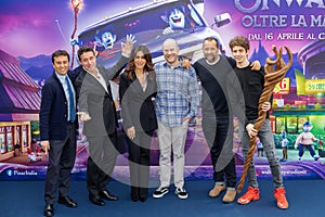 Onward - Beyond the magic, Photocall of the animated film produced by Walt Disney Pictures, Pixar Animation Studios