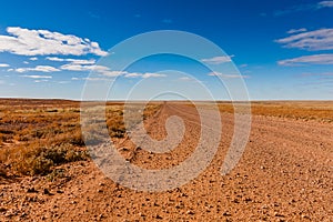 The Oodnadatta Track near Coober Pedy, Northern Territory, Australia