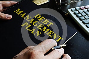 Ook with title Debt Management Plan DMP.