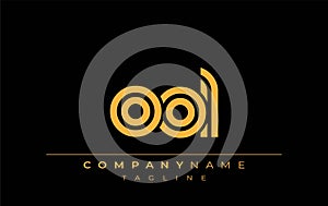 OOL Creative Unique Modern Letter Logo Design