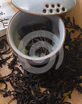 Oolong tea `Phoenix Dancong` of Chinese tea