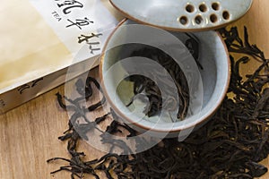 Oolong tea `Phoenix Dancong` of Chinese tea