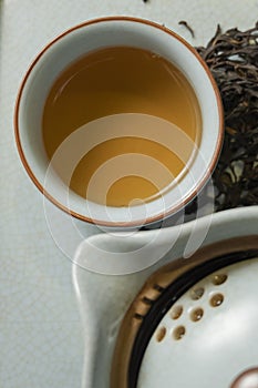 Oolong tea `Phoenix Dancong` of Chinese tea
