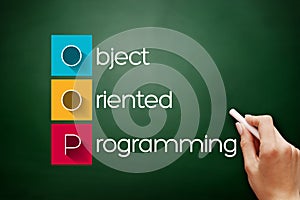 OOP - Object Oriented Programming acronym photo