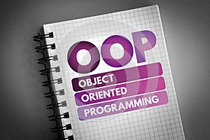 OOP - Object Oriented Programming acronym