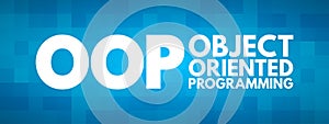 OOP - Object Oriented Programming acronym