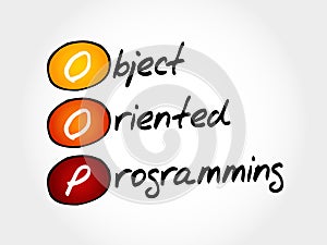 OOP Object Oriented Programming