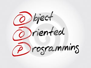 OOP Object Oriented Programming