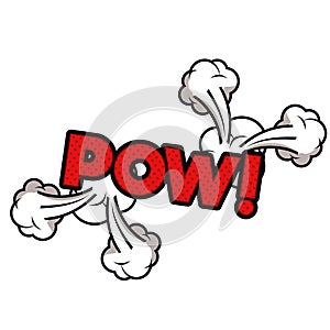 Oops comic words in speech bubble isolated icon