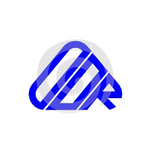 OOR letter logo creative design with vector graphic, OOR