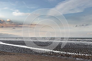 Oostduinkerke, Belgium: Seascape with beautiful light and colors