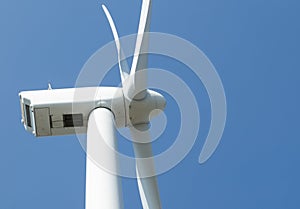 Oosterscheldekering, the netherlands, August 2019. In the Zeeland countryside, wind farms: a particular landscape characterized by