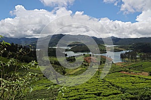 Ooty landscape a popular hill station in south India