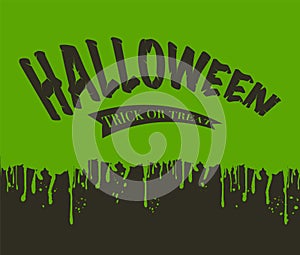 Oozing Slime Halloween
