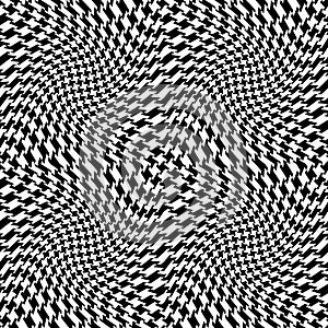 Op Art Houndstooth