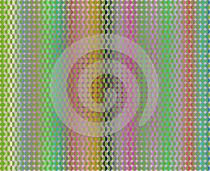 Op Art One Thousand Circles Multicolor One