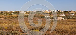 Opal Mounds in Coober Pedy, South Australia, Australia