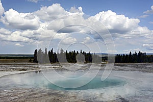 Opal Pool, Grand Prismatic Spring, Yellowstone National Park