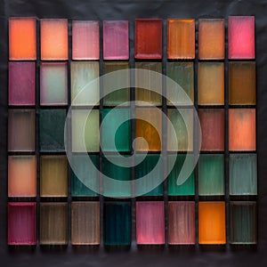 Opalescent Glass Block Painting With Moody Colors