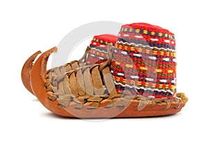 Opanci traditional Serbian shoes