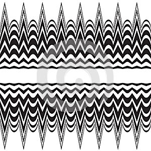 Opart background editable vector opticaly movement