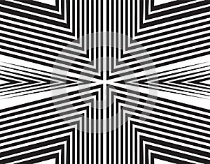 Opart background editable vector opticaly movement