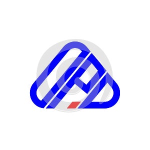 OPD letter logo creative design with vector graphic, OPD