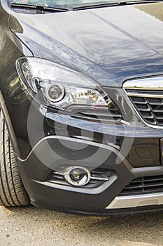 Opel front headlight