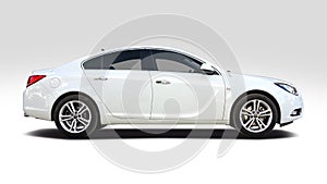 Opel Insignia on white