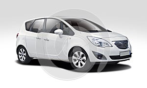 Opel Meriva isolated on white