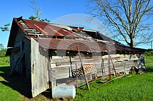 Opelousas, Louisiana Old Barn 08