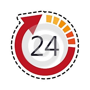 open 24 7 icon image