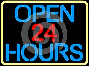 Open 24 hours