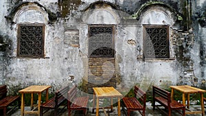 Open-air cafes