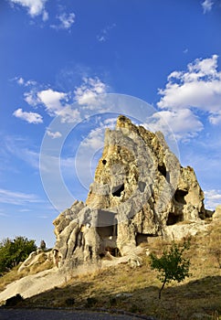 Open Air Museum, Goreme Urgup, rock houses in Cappadocia.