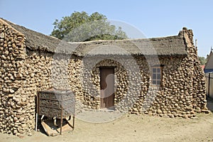 Open-air museum of old town in Kimberly diamond mine
