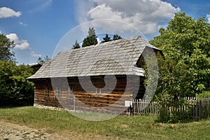 The Open-air museum of Slovak Village in Martin: Kysuce region: Podjavorniky - Petrovice: roman catholic single-class elementary