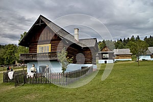 Open-air museum in Stara Lubovna, Slovakia: Life in the village in the past brings visitors closer to the museum of folk