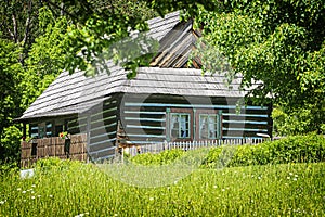 Open-air museum in Stara Lubovna, Slovakia