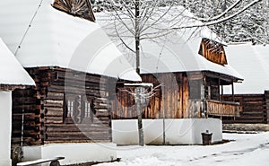 Open-air museum in Zuberec, Slovakia