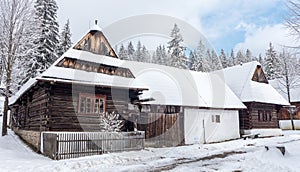 Open-air museum in Zuberec, Slovakia