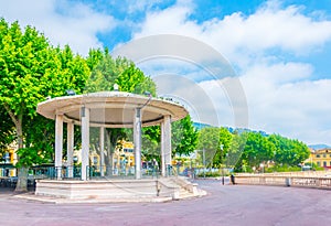 An open air Pavilion in Grasse, France