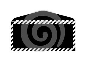 Airmail envelope icon full editable resizable vector