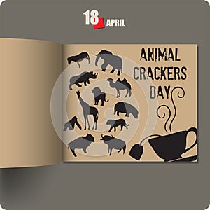 Open album for Animal Crackers Day