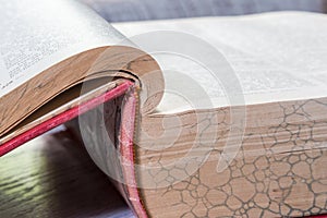 An Open Ancient German Book