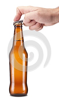 Open the beer