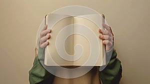 The Open Blank Notebook.AI generated image