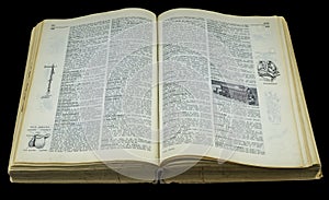 Open book dictionary